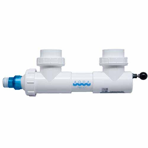 A00005 Aqua UV Classic - 8 Watt Clarifier/Sterilizer - White - 2" Ports